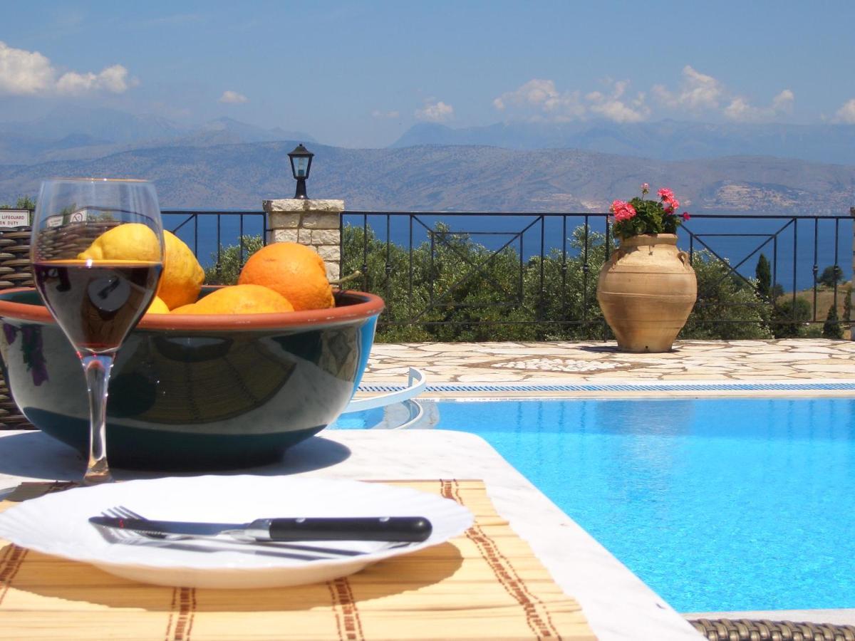 Villa Bacchus Kassiopi Corfu Extérieur photo